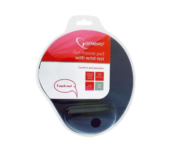 Gembird Ergonomiczna Gel (żelowa) 3mm szara - 1045877 - zdjęcie 2